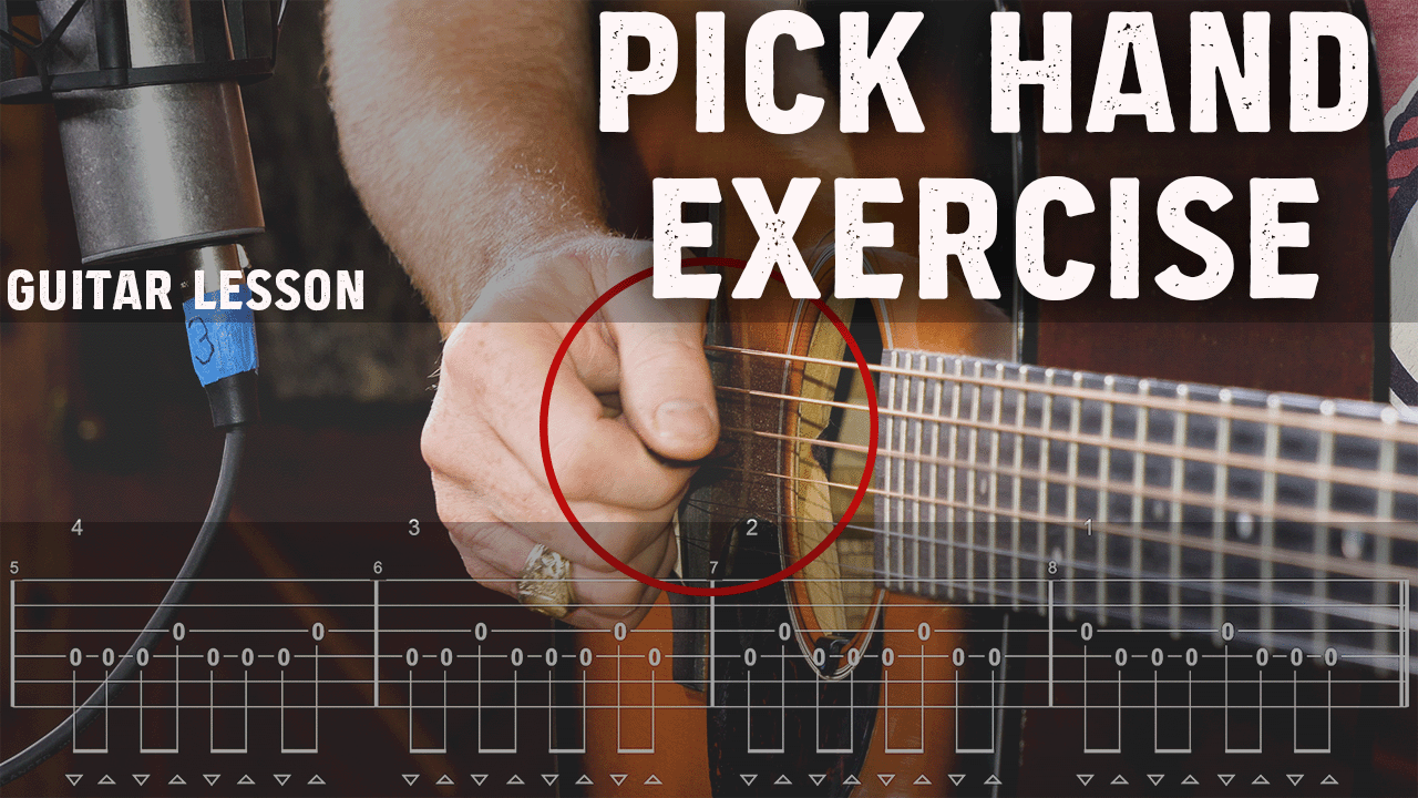 Lesson Preview Pick Hand Exercise Guitar ★ Banjo Ben Clark